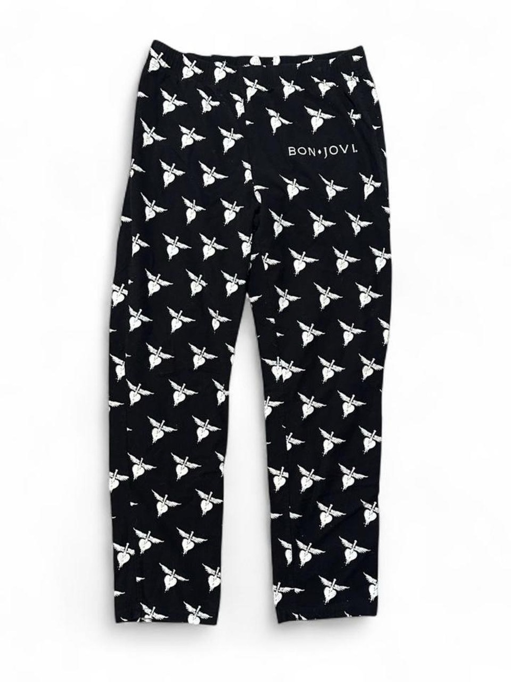 Bon Jovi black lounge pants